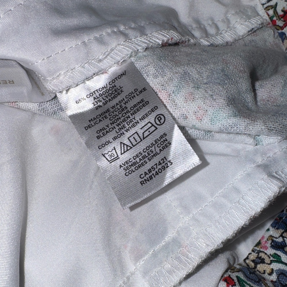 LOFT Riviera Slim Ankle Pants – Floral - Picture 6 of 8